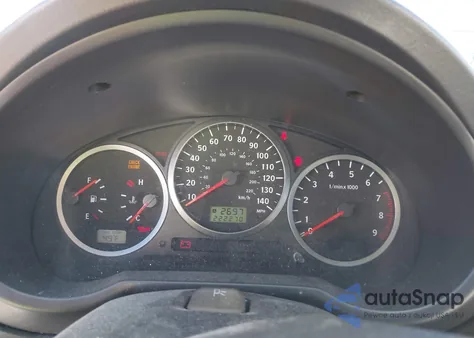 2005 Saab 9-2X Aero z USA, uszkodzony, nr VIN JF4GG22615G051246